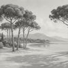 Calanque Dorée - Noir & Blanc